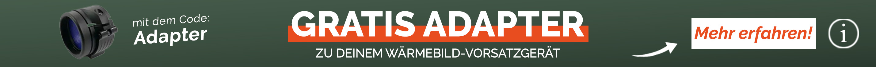 Gratis Adapter zu Wärmebild-Vorsatzgeräten
