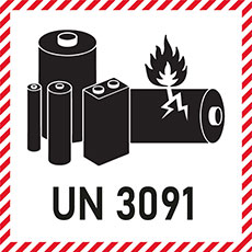 Gefahrnummer UN3091