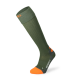 Lenz Beheizbare Socken 4.1 Grün/Orange 39-41