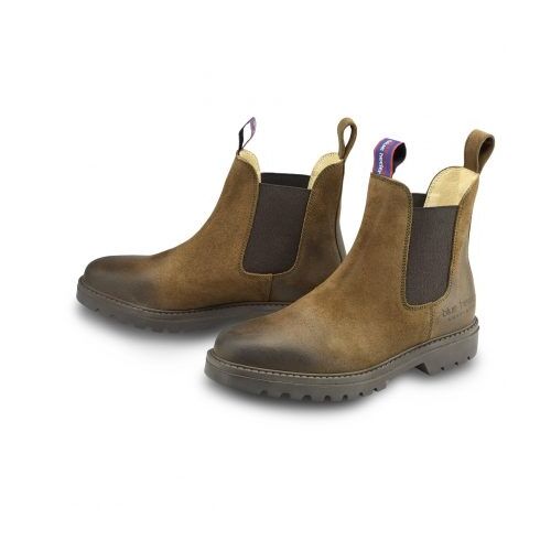 Blue Heeler Chelsea Boots Fraser Khaki Braun 37