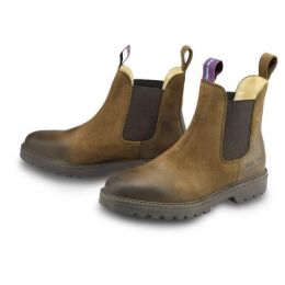 Blue Heeler Chelsea Boots Fraser Khaki Braun 37