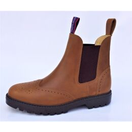 Blue Heeler Chelsea Boots Connor Cognac/Braun 43