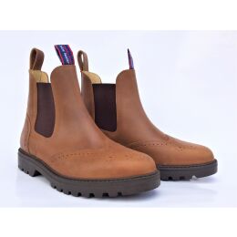 Blue Heeler Chelsea Boots Connor Cognac/Braun 43