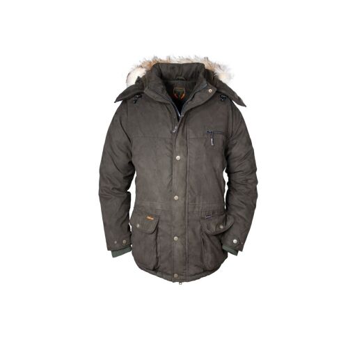 Hubertus Herren Jacke Iceland Oliv/Braun 60