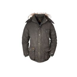 Hubertus Herren Jacke Iceland Oliv/Braun 60