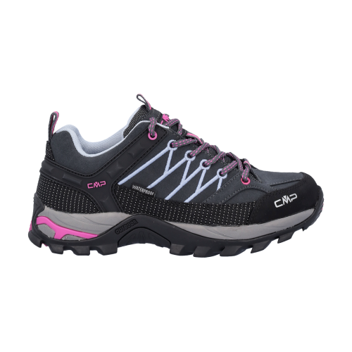CMP Damen Trekkingschuh Rigel Low WP Pink/Schwarz 37