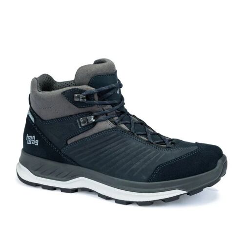 Han Wag Herren Schuh Bluestrait ES Black/Light Grey 8,5 UK - 42,5 EU
