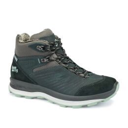 Han Wag Damen Schuh Bluestrait ES Petrol/Mint 4 UK - 37 EU