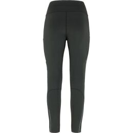 Fj&auml;llr&auml;ven Damen Leggings Abisko V&auml;rm Trekking Tights Black-Iron Grey M