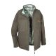 Hubertus Warn Wende-Fleecejacke PIRSCH Oliv/Neongelb XL
