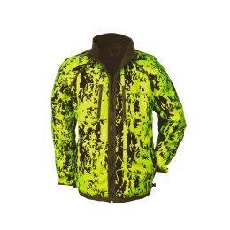 Hubertus Warn Wende-Fleecejacke PIRSCH Braun/Camo M
