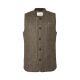 Chevalier Herren Tweed Vest Men Misty Dark Brown Glencheck