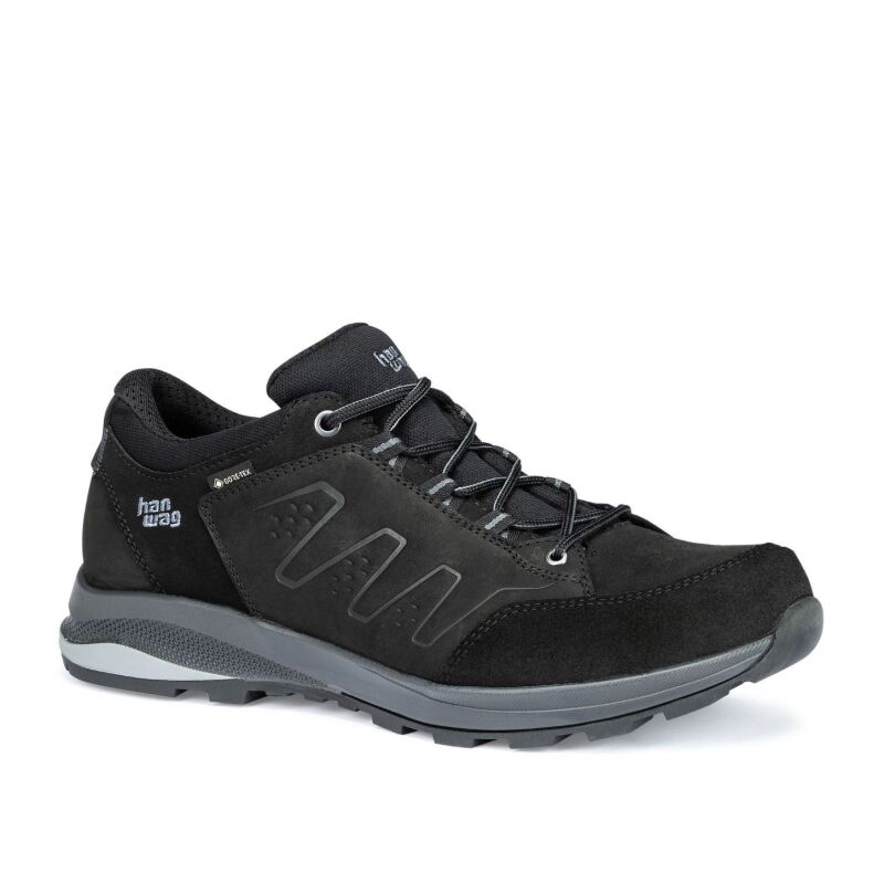 Han Wag Herren Schuh Torsby Low SF Extra GTX Black/Asphalt UK 12 - EU 47