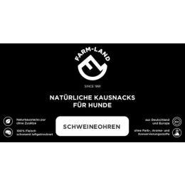 Farm-Land Hundesnacks Schweineohren 10 Stk.