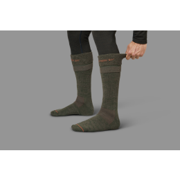 H&auml;rkila Socken Pro Hunter 2.0 lang Willow green/Shadow brown