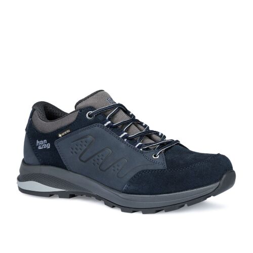 Han Wag Damen Schuh Torsby Low SF Extra GTX Navy/Asphalt UK 4 - EU 37,5