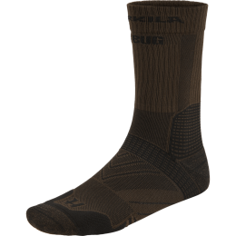 H&auml;rkila Socken Trail Dark olive/Willow green