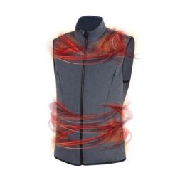 Lenz Beheizbare Weste 2.0 Grau 3XL