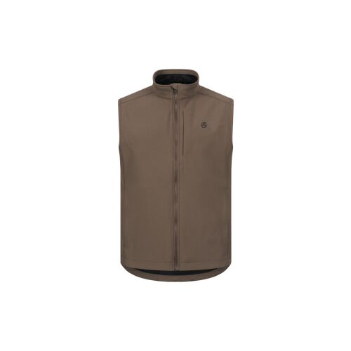 Sauer Herren Weste Softshell Schoko XXL