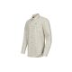 Sauer Herren Hemd Creme/Dunkelbraun XXL