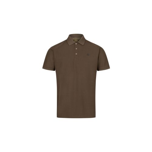 Sauer Herren Poloshirt Schoko XL