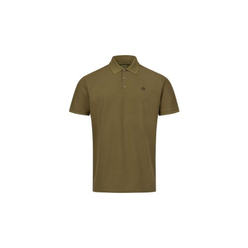Sauer Herren Poloshirt Sepia S