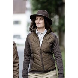 Blaser Damen Fleecejacke Kora Dunkelbraun