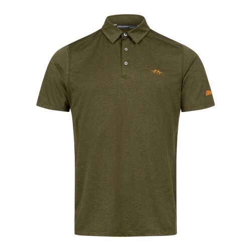 Blaser Herren Polo Shirt Competition 23 Dunkeloliv