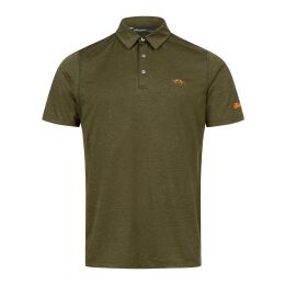 Blaser Herren Polo Shirt Competition 23 Dunkeloliv