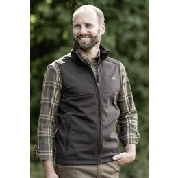 Blaser Herren Fleeceweste Kylar Dunkelbraun 3XL