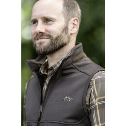 Blaser Herren Hemd Stretch Harald Braun kariert S