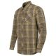 Blaser Herren Hemd Stretch Harald Braun kariert S