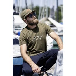 Blaser Herren T-Shirt Argali Dunkeloliv XXL
