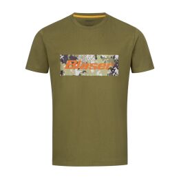 Blaser Herren T-Shirt Dunkeloliv S