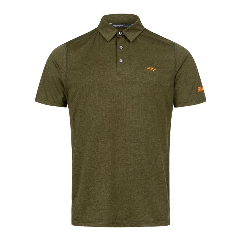 Blaser Herren Polo Shirt Competition 23 Dunkeloliv XXL