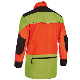 PSS X-treme Herren Sauenschutzjacke Protect Neonrot/Gelb 4XL
