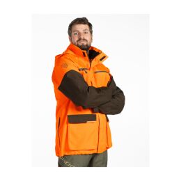 Winchester Herren Parka Track Racoon Orange Blaze