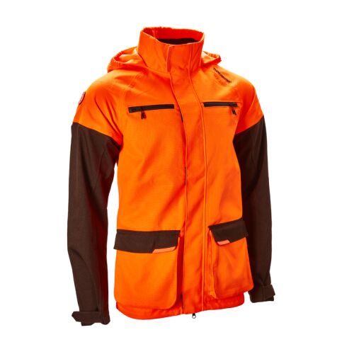 Winchester Herren Parka Track Racoon Orange Blaze L
