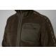 Härkila Herren Teddy Fleecejacke Rurik Shadow Grey/Willow Green XL