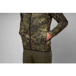 Seeland Herren Power Camo Fleecejacke InVis Green M