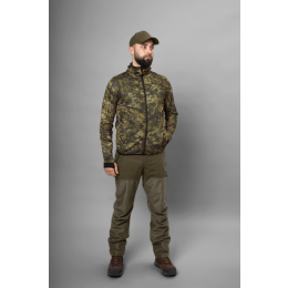 Seeland Herren Power Camo Fleecejacke InVis Green M