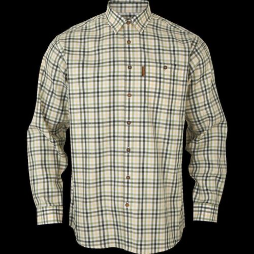 Härkila Herren Hemd Milford Beech Green check L