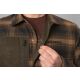 Härkila Herren Reversible Hemdjacke Eirik Willow Green/Burgundy 4XL