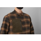 Härkila Herren Reversible Hemdjacke Eirik Willow Green/Burgundy 4XL