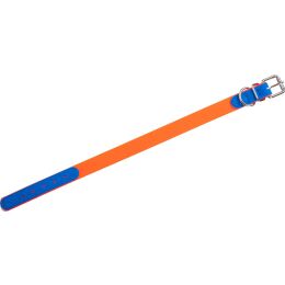 Farm-Land Halsband Signalorange/Blau