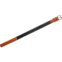 Farm-Land Halsband Schwarz/Braun 55