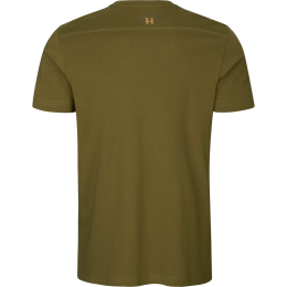 H&auml;rkila Herren Logo T-Shirt 2er-Pack Antique Sand/Dark Olive M