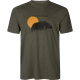 Seeland Herren T-Shirt Night Fever Pine Green Melange