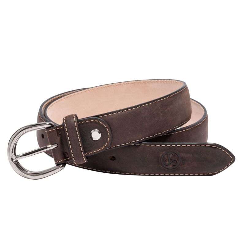 Sauer Damen Ledergrtel Braun