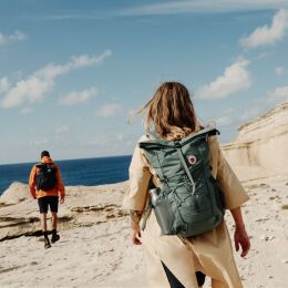 Fjllrven Rucksack Abisko Hike Foldsack Patina Green